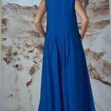 Princess Blue ilga lino suknelė