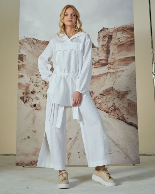 Oversize palaidinė in Dydis 36 and Spalva Balta