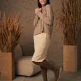 Kašmyro megztinis su blizgesiu