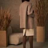 Laisvo silueto paltas