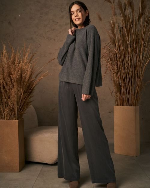 Kašmyro megztinis in Dydis 42 and Spalva Pilka