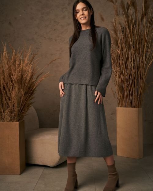 Kašmyro megztas sijonas