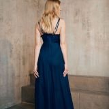 Mėlyna ilga romantiška suknelė