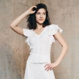 Palaidinė su raukiniais