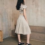 Trumpa romantiška palaidinė