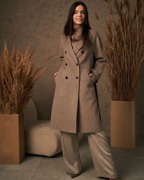 Prabangus kašmyro paltas