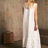 Ilga lininė suknelė