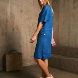 Princess Blue kasdienė lininė suknelė