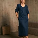 Mėlyna suknelė – tunika