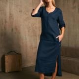 Mėlyna suknelė – tunika