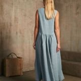 Melsva lino suknelė