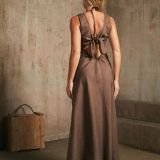 Morel dviejų dalių lininė suknelė