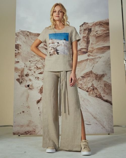 Ilgos su skeltukais kelnės