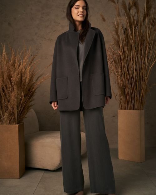 Laisvo silueto paltas