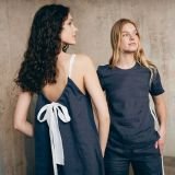 Midnight navy laisvalaikio ilga suknelė