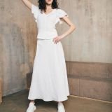 Palaidinė su raukiniais