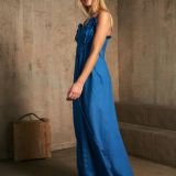 Princess Blue ilga romantiška suknelė