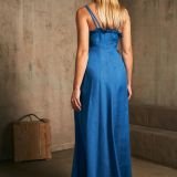 Princess Blue ilga romantiška suknelė