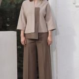 Šiltos klasikinio silueto kelnės