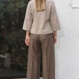 Šiltos klasikinio silueto kelnės