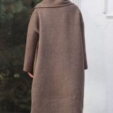 Dvipusis kašmyro paltas