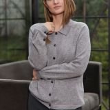 Pilkas kašmyro megztukas