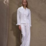 100% Lininis baltas švarkelis