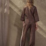 Asimetrinė Morel lininė palaidinė