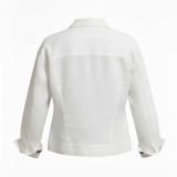 100% Lininis baltas švarkelis